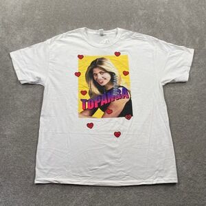 Fruit of the Loom Topanga Boy Meets World Tee Mens XL White 90s Graphic